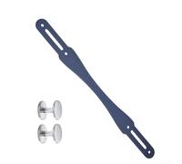 Dragonne en silicone pour haut-parleur JBL pour Xtreme 5/4/3/2, sangle de transport portable avec vis en aluminium, poignée de haut-parleur amovible, bande de transport de voyage, antidérapante (bleu)