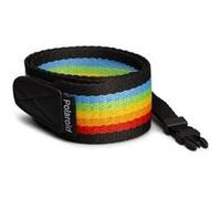 Camera Strap Flat - Arc-en-ciel noir
