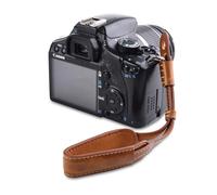 Dragonne pour appareil photo en cuir PU,Double couche Flexible,pour Sony Alpha a6500 a6000 a5100 a5000 A7R A7 A7S A7II 3 A7M3 A7RM3 - Type Brown