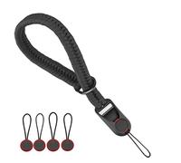 Dragonne pour Appareil Photo Reflex Numérique Sans Miroir | Avec Libération Rapide + 4 Connecteurs Supplémentaires | Sangle Paracorde 35cm Long | Compatible avec Leica Sony Fujifilm Canon EOS