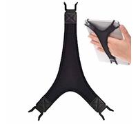 Dragonne pour tablette - Support de poignet réglable pour tablettes - Sangle facile à utiliser - Compatible avec les coussinets de 9 à 10 pouces - Poignée en cuir rotative à 360 ° - Poignée portable