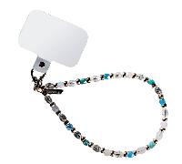 Dragonne pour Téléphone avec Coeurs Arc-En-Ciel Ultra Elégant Crong Dorée