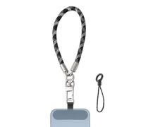 Dragonne pour téléphone portable - Système de sangle anti-chute durable, transport sécurisé texturé, support universel pour appareil photo | Attache de cordon pour appareil photo disque dur voyage