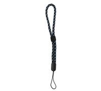 Dragonne réglable en nylon, anti-perte pour appareil photo, téléphone portable, gadget USB, bleu, taille unique