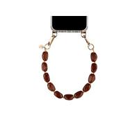 Selencia Selencia Dragonne Satin Crush Brown Marron