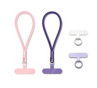 Dragonne Téléphone Universel Cordon Telephone Portable Rose et Violet