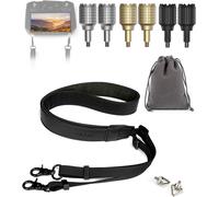 Dragonne Tour De Cou + Joysticks Pour Dji Rc Pro - Accessoires De Drones Cine (1 Pièce + 3 Paires)