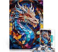 Dragonnet doré Puzzle de 1000 pièces pour Adultes Jouets addictifs pour Le défi de l'intelligence cérébrale Œuvre d'art 38x26cm