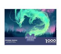 DragonPuzzle The Art of Colour: We are Better at Home - Mythical Creatures 1000 Pieces, Full Colour Series, Perfectly Matching Pieces, for Adults and Children from 12 Years 38x26cm/1000pcs