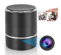 Dragonranee Caméra espion WiFi cachée Bluetooth avec angle de vision de 240 °, caméra de nounou sans fil 4K, contrôle par application en direct, détection de mouvement à distance, petite caméra pour