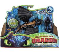Dragons 3 - 6053476 - Jeu enfant - Figurine d'Action - Pack Dragon & Viking - Harold & Krokmou - Film Dragons 3 Le Monde Caché