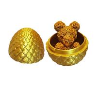 Dragons 3D Dragons Egg - Bear Figures, Article Décoratif De Pâques | Fidget Toys for Children and Adults, Paster Egg Basket Fountain Styl, Decor Table, Funny Collector's Objects for Young Girls