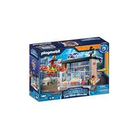 Playmobil 71084 Dragons: Les Neufs Royaumes - Labo Icaris - Dragons Nine Realms - avec Deux Personnages, Un Dragon, Un Drone avec Canon Fonctionnel et Le Laboratoire Icaris - Dès 4 Ans