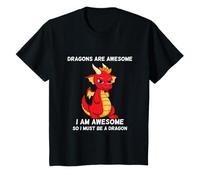 Dragons Are Awesome I'm a Dragon For Boys And Girls T-Shirt