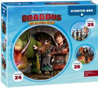 Dragons – Auf zu neuen Ufern – Coffret Starter-Box 8 (24–26) – CD – Edel
