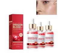 Dragon's Blood Facial Anti-Wrinkle Serum,Dragons Blood Easy Cream,Moisturizing Dragons Blood Serum,Dragons Blood Anti Aging Serum,Firming and Smoothing Skin,Sérum anti-âge au sang de dragon (3pcs)