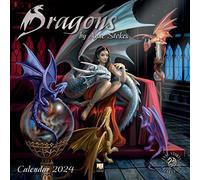 Dragons by Anne Stokes 2024 Calendar