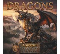 Dragons Calendar 2027: Epic Mythical Creatures Captured in Stunning Cinematic Fantasy Photography