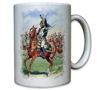 Dragons de la garde impériale cavalerie cavalerie napoleon france cavalier soldat-tasse de café tasse#11564