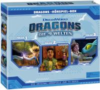 Dragons - die 9 Welten - Hörspiel-Box,Folge 1-3 mit Blumentütchen [Import]