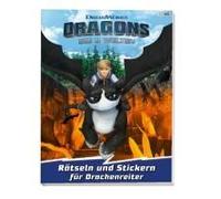Dragons: Die 9 Welten: Rätseln Und Stickern Für Drachenreiter