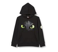 Dragons Dreamworks Hoodie Sweatshirt Capuche, Noir, 116-122 Fille