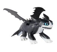 Dragons DreamWorks Interactive Fire and Flight Thunder Figurine Thunder avec Effets Lumineux et sonores 30,4 cm pour Enfants à partir de 4 Ans