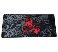 Dragons et donjons Tapis de souris, Tapis de jeu, Mousepad XXL, Tapis de bureau noir, produit officiel (CyP Brands)