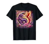 Dragons et Phoenix Yin Yang T-Shirt