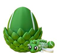 Dragons Et œUfs De Baseball Dragon et œuf de Baseball, œufs Dragon 3D avec à l’intérieur, imprimé en(Green)