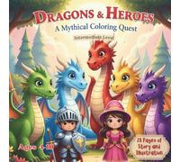 Dragons & Heroes: A Mythical Coloring Quest