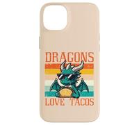 Dragons Love Tacos Funny Mexican Food Fiesta pour Hommes, Femmes et Enfants Coque pour iPhone 14 Plus