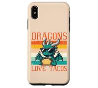 Dragons Love Tacos Funny Mexican Food Fiesta pour Hommes, Femmes et Enfants Coque pour iPhone XS Max
