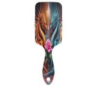 Dragons Peigne de massage anti-statique pour homme Rouge/bleu