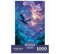 Dragons Puzzle 1000 Pièces 52x38cm/1000pcs, - Jeux De Détente Éducatifs, Créatifs & Décoratifs, Cadeau pour Tous