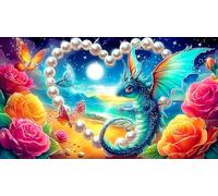 Dragons Puzzle 1000 pièces Educa Cadeau Unique Décoration Intérieure Jeu éducatif Challenge Toy pour Adultes & Enfants des 14 Ans 38x52cm/1000pcs