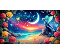 Dragons Puzzle 1000 pièces Educa Cadeau Unique Décoration Intérieure Jeu éducatif Challenge Toy pour Adultes & Enfants des 14 Ans 75x50cm/1000pcs