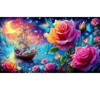 Dragons Puzzle 1000 pièces Educa Divertissement créatif De l'art Décoration Jeu éducatif Challenge Toy pour Adultes et Enfants à partir de 14 Ans 75x50cm/1000pcs