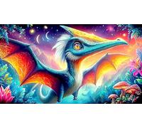 Dragons Puzzle 1000 pièces Educa Jeu D'Intelligence Décoration Intérieure Jeu éducatif Challenge Toy pour Adultes & Enfants des 14 Ans 75x50cm/1000pcs
