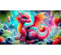 Dragons Puzzle pour Adultes 1000 pièces - Jeu Difficile & Stimulant Activité à Domicile Cadeau 38x26/1000pcs