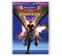 Dragons: Race to the Edge – Saisons 3 et 4 – Coffret DVD