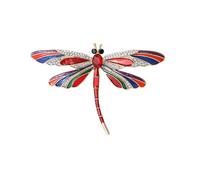 Dragons Rétro Brooch Crystal Broche Élégante De Régime Animal Accessoire Pour Femmes Et Filles Bijoux Mode Élégante Broche Goût Personnel Élégant