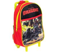 DRAGONS - Sac à dos Trolley scolaire 35x24x11cm DREAMWORKS
