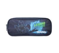Dragons - Trousse Scolaire Rectangulaire - Bleu - Garçon - 2 Compartiments