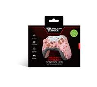 DragonShock - Manette compacte sans fil Bluetooth PopTop Cube Rose pour Switch et Switch OLED