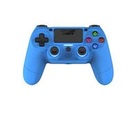DragonShock - MIZAR BT - Manette sans fil Bleue pour PS4, PC et Mobile
