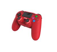 Dragonshock - Mizar Bt - Manette Sans Fil Rouge Pour Ps4, Pc Et Mobile