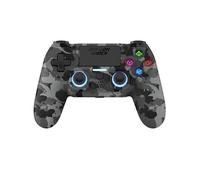 DragonShock Mizar Manette Bluetooth sans fil pour PS4, PC et mobile, gris camouflage