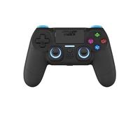DragonShock - Manette sans fil Bluetooth MIZAR Noire pour PS4, PC et Mobile