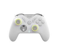 DragonShock - NEBULA PRO - Manette Gaming Blanche à Palettes Bluetooth compatibl